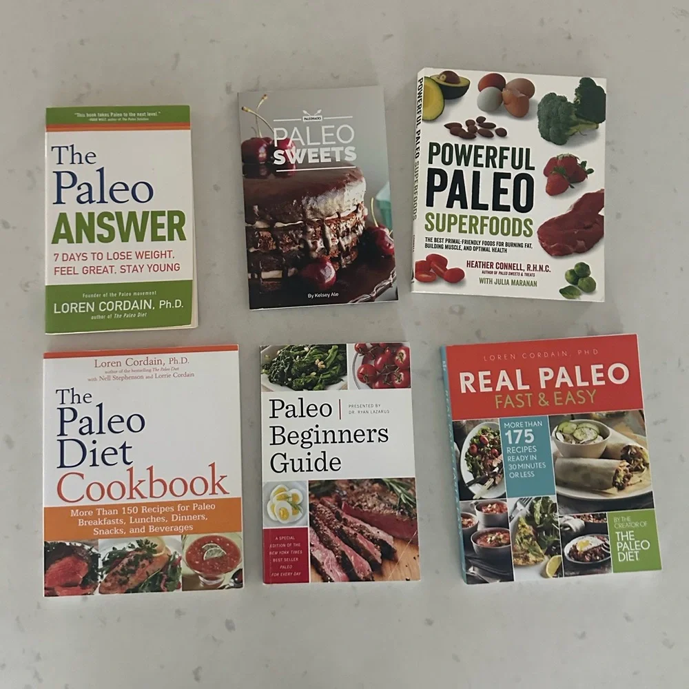 The Paleo Diet Recipe & Guidelines 6 Book Bundle